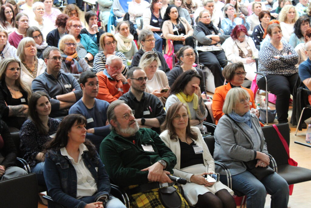 Zuschauer eines Vortrags